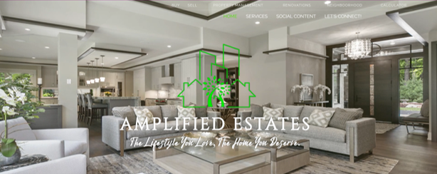 Amplified Estates — original website before the Collective POV rebuild